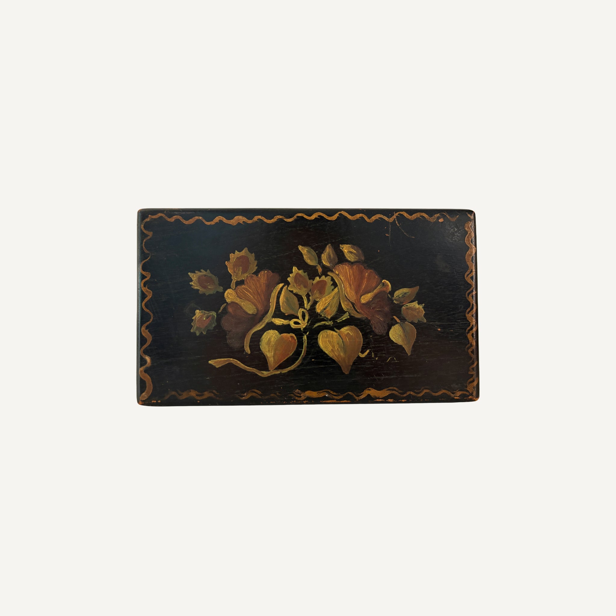 VINTAGE PAINTED BOX