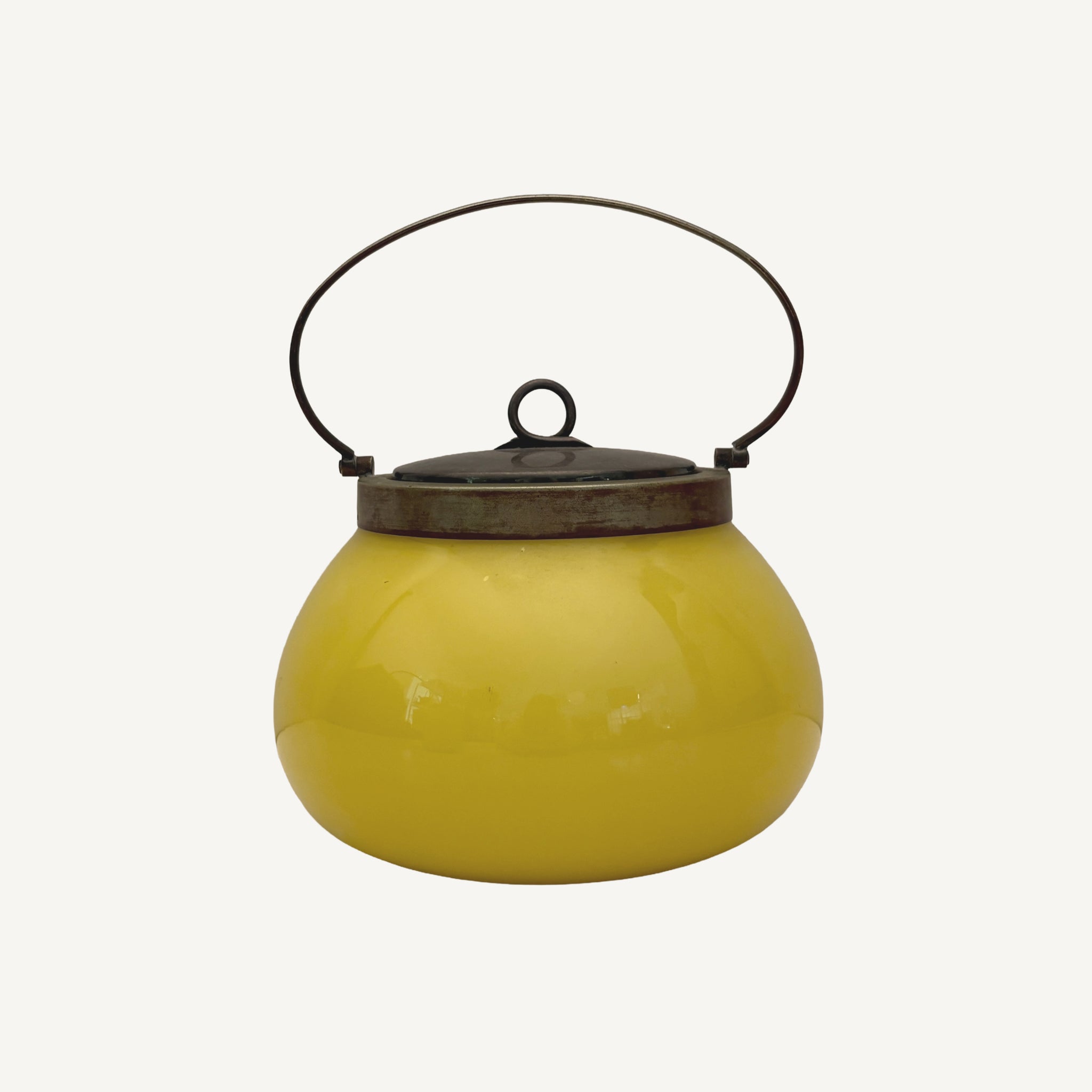 ANTIQUE BISCUIT BARREL