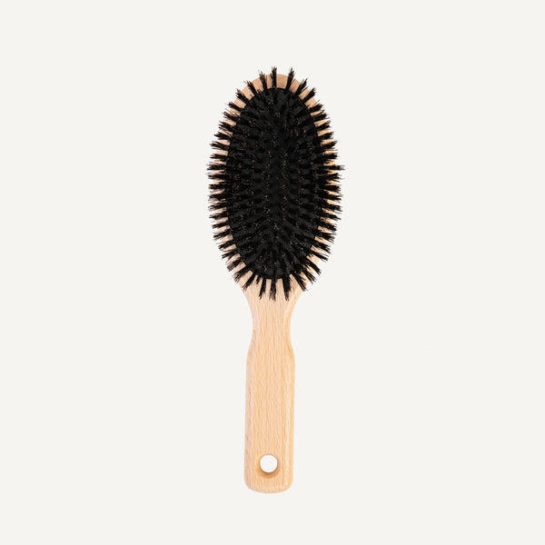 HAIR BRUSH WITH NATURAL BRISTLE