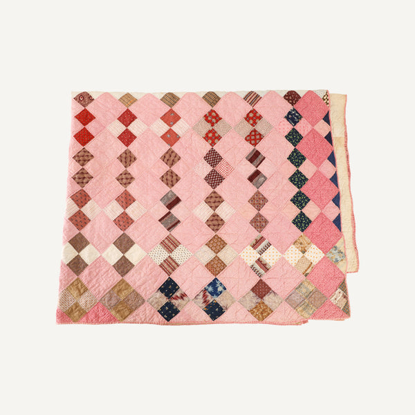 ANTIQUE CALICO QUILT