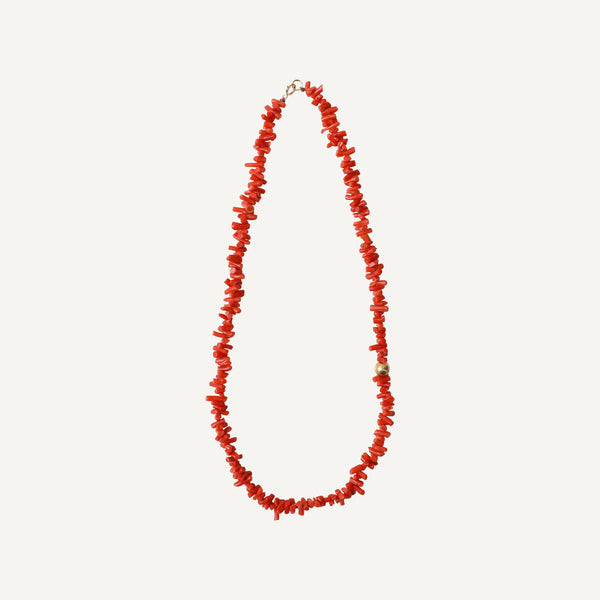 VINTAGE BRANCH CORAL NECKLACE