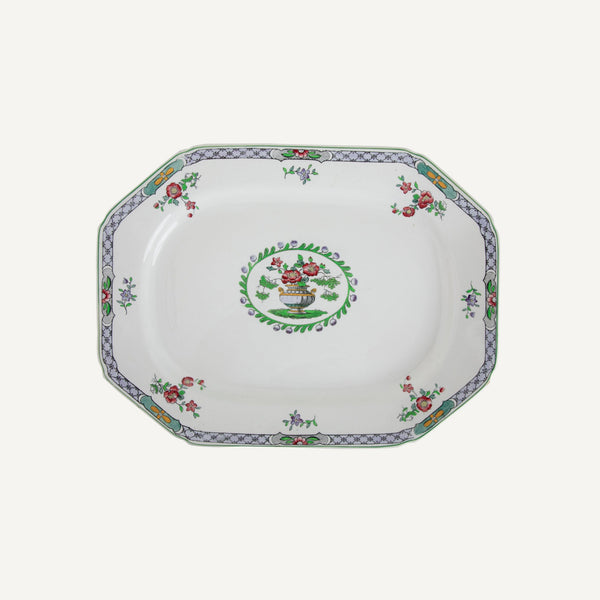 ANTIQUE SPODE TRANSFERWARE PLATTER