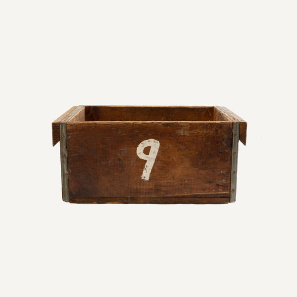 ANTIQUE NUMBERED FACTORY BOX