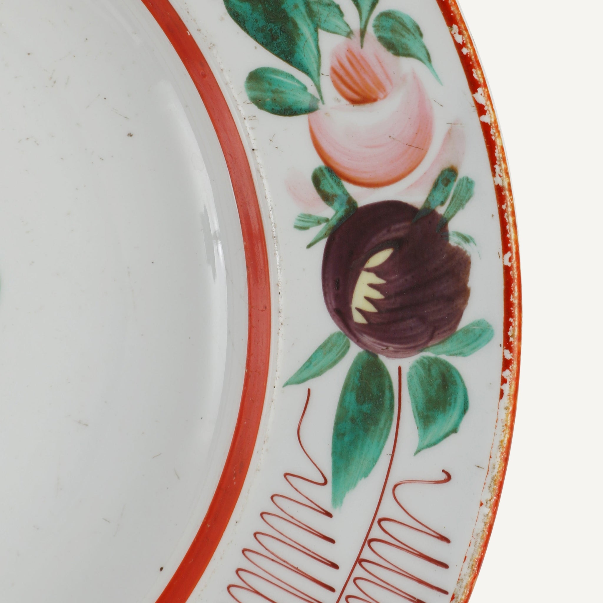VINTAGE HAND PAINTED WALL PLATE