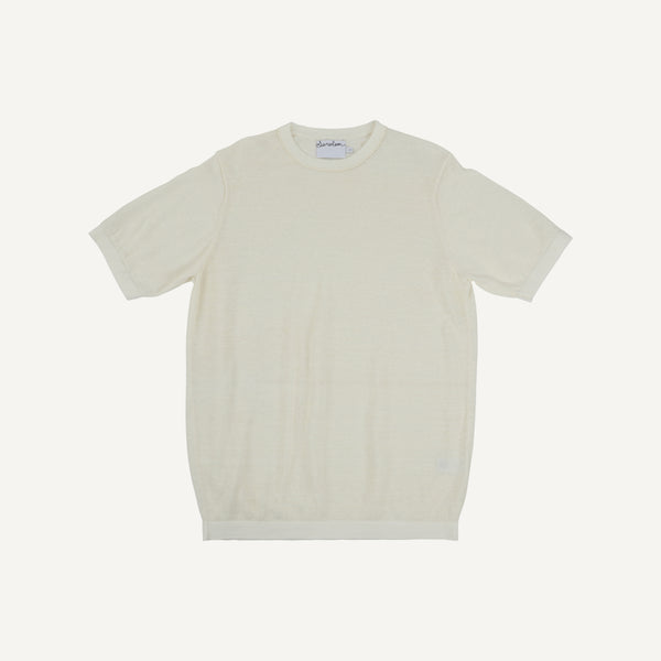 LINEN KNIT TEE