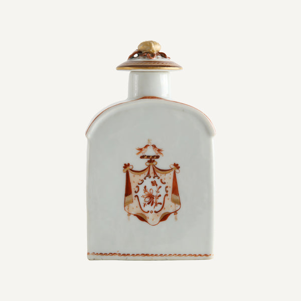 ANTIQUE CHINESE EXPORT TEA CADDY