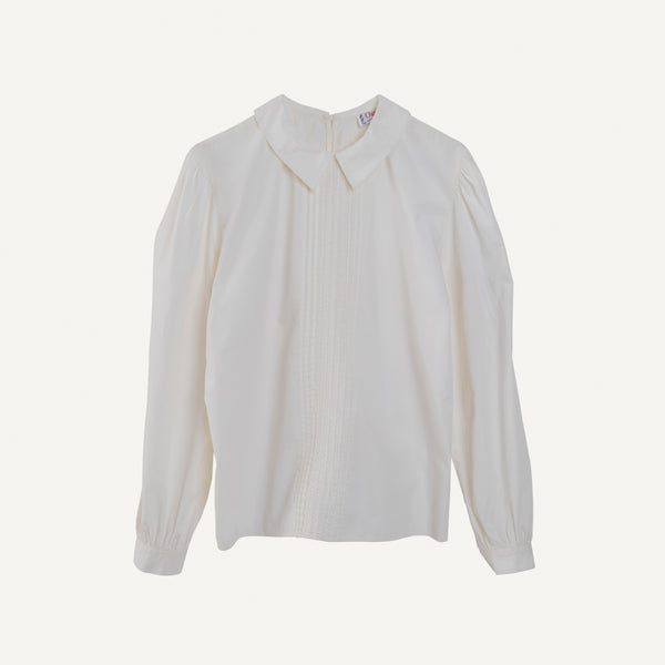 VINTAGE PLEATED BLOUSE
