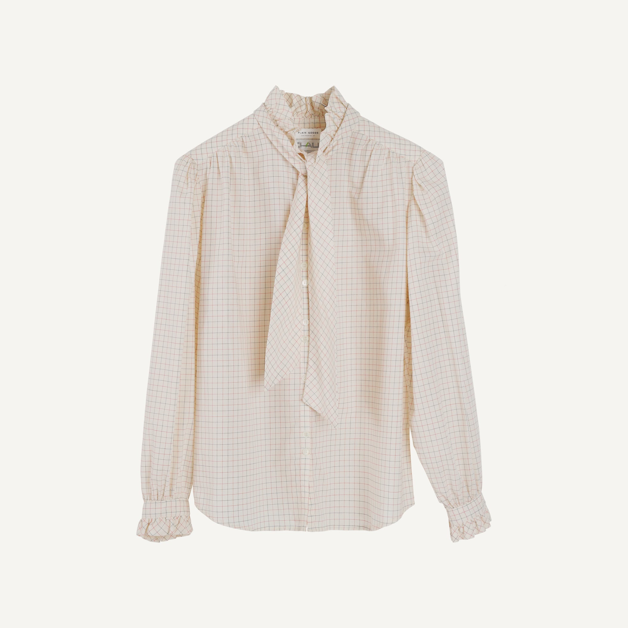 VINTAGE CHAUS PLAIN GOODS BLOUSE