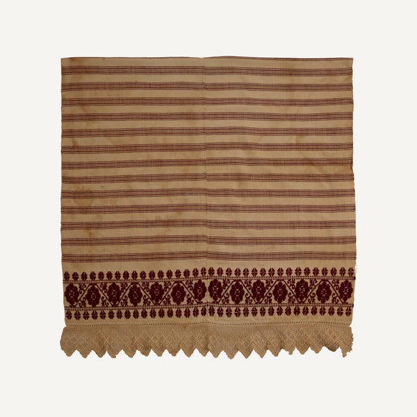 ANTIQUE EMBROIDERED TEXTILE