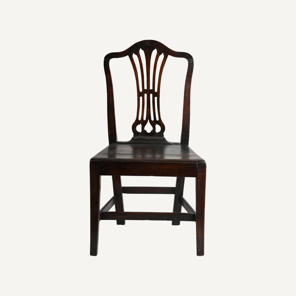 ANTIQUE COUNTRY CHIPPENDALE CHAIR