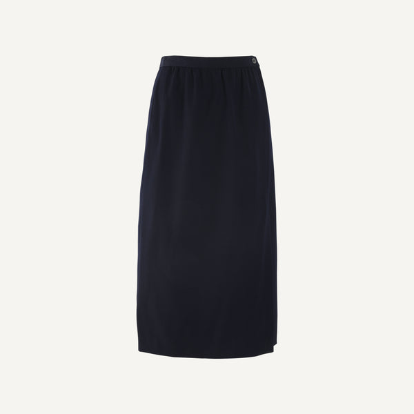 VINTAGE CALVIN KLEIN + PLAIN GOODS WRAP SKIRT