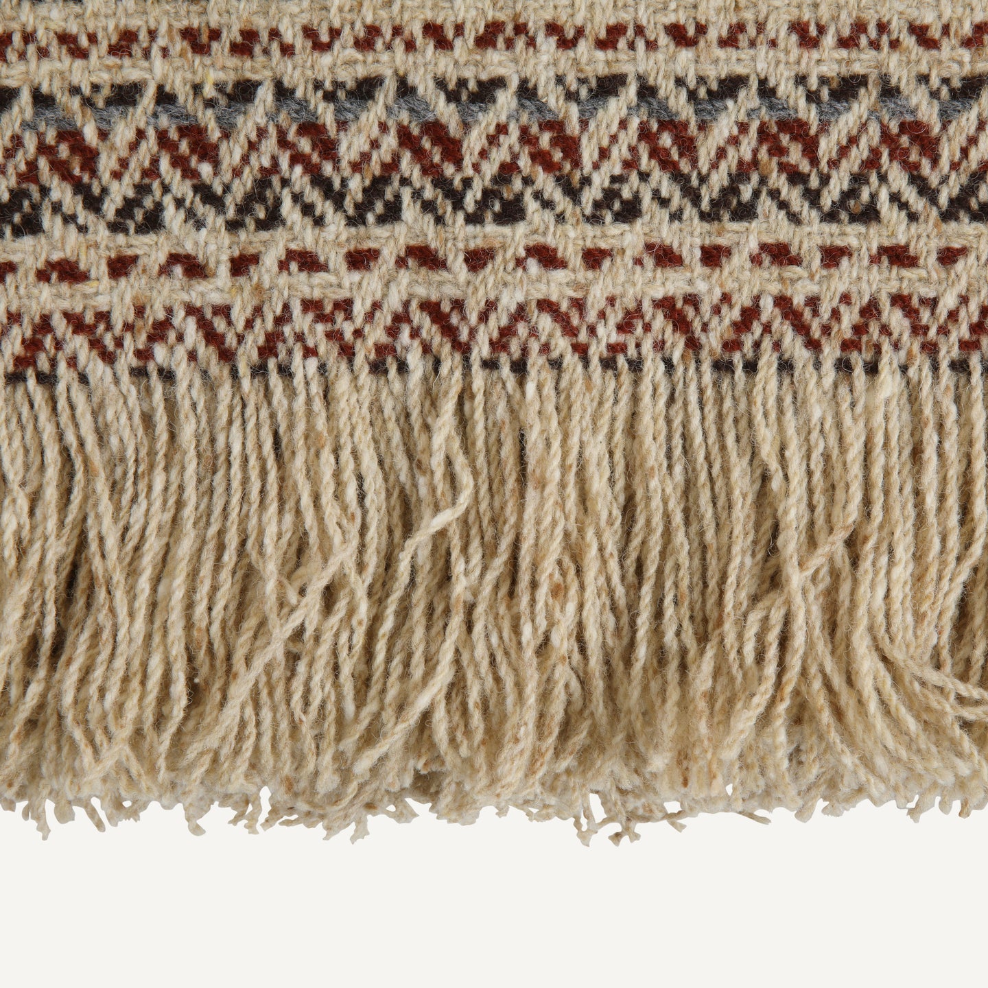 VINTAGE PENDLETON WOOL THROW PLAIN GOODS