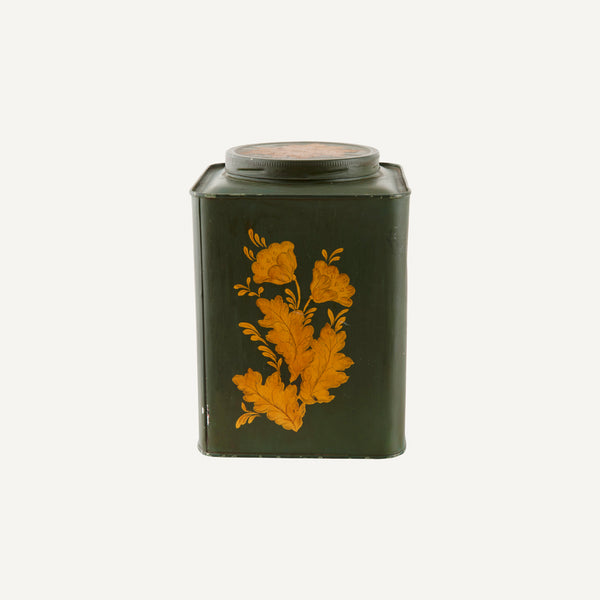 ANTIQUE TOLE CANISTER