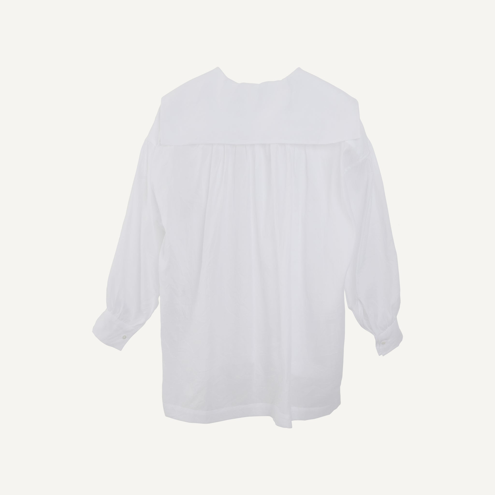 TOUJOURS PIN TUCK VOILE SHIRT