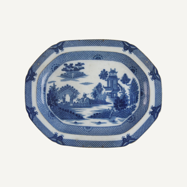 ANTIQUE TRANSFERWARE PLATTER