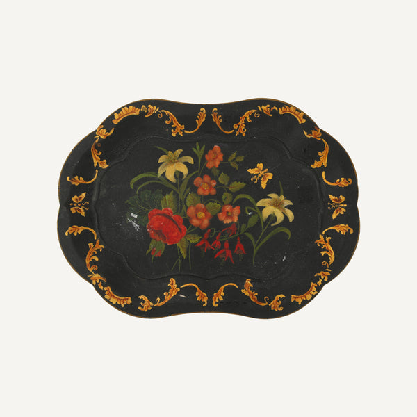ANTIQUE TOLE TRAY