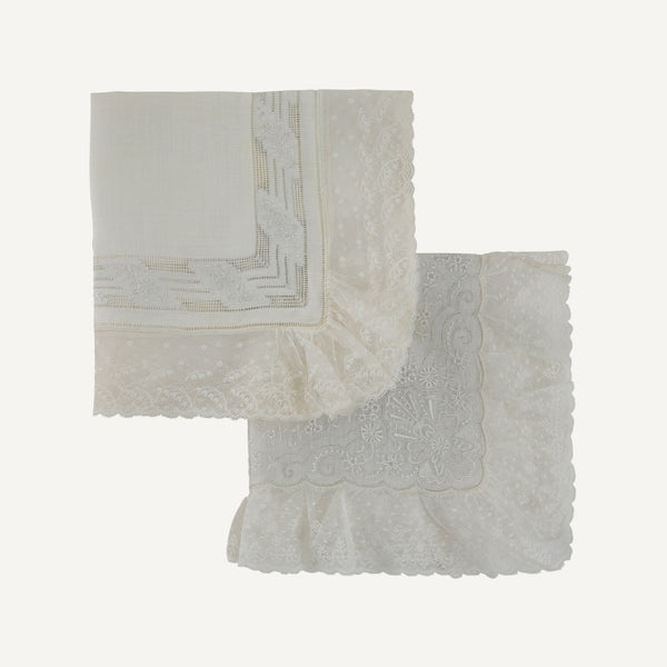 VICTORIAN LACE HANDKERCHIEF