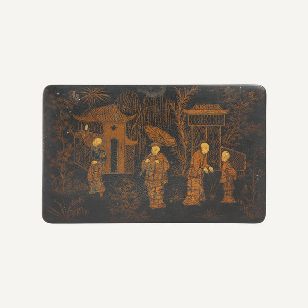 ANTIQUE JAPANESE LACQUERED BOX
