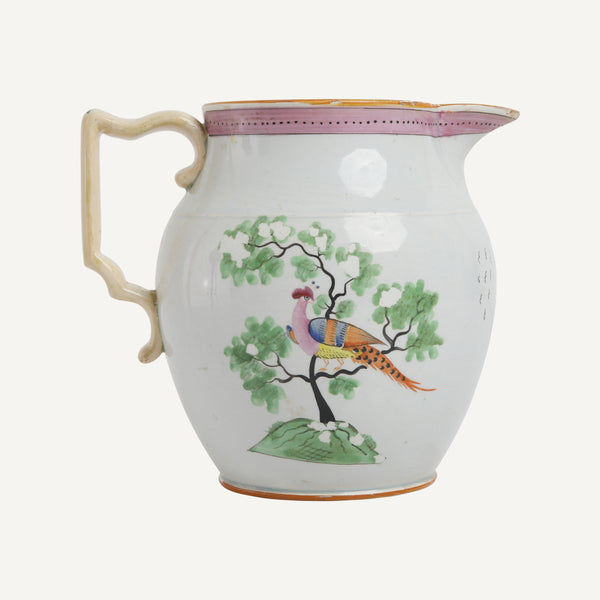 ANTIQUE PEARLWARE JUG