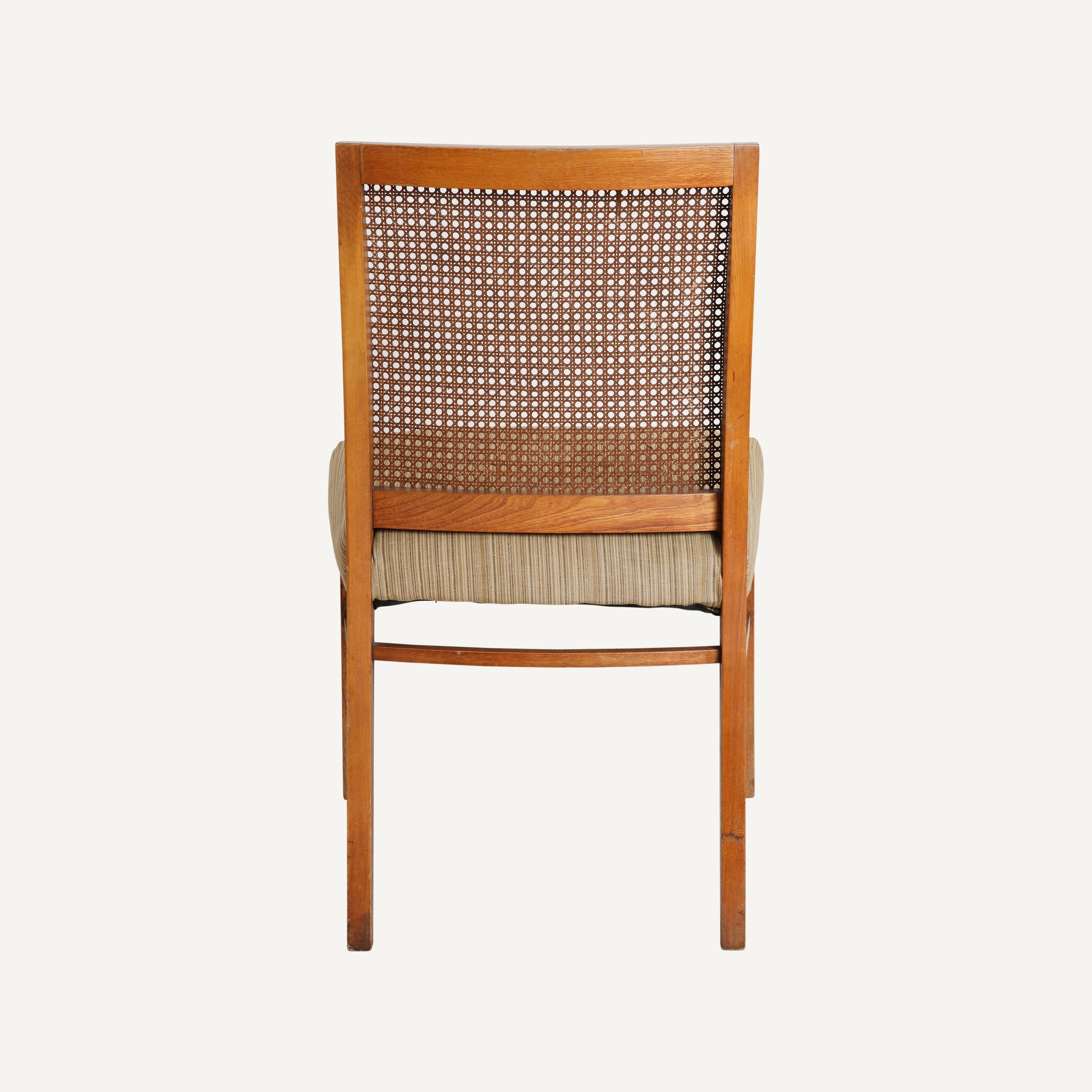VINTAGE CANED BACK CHAIR