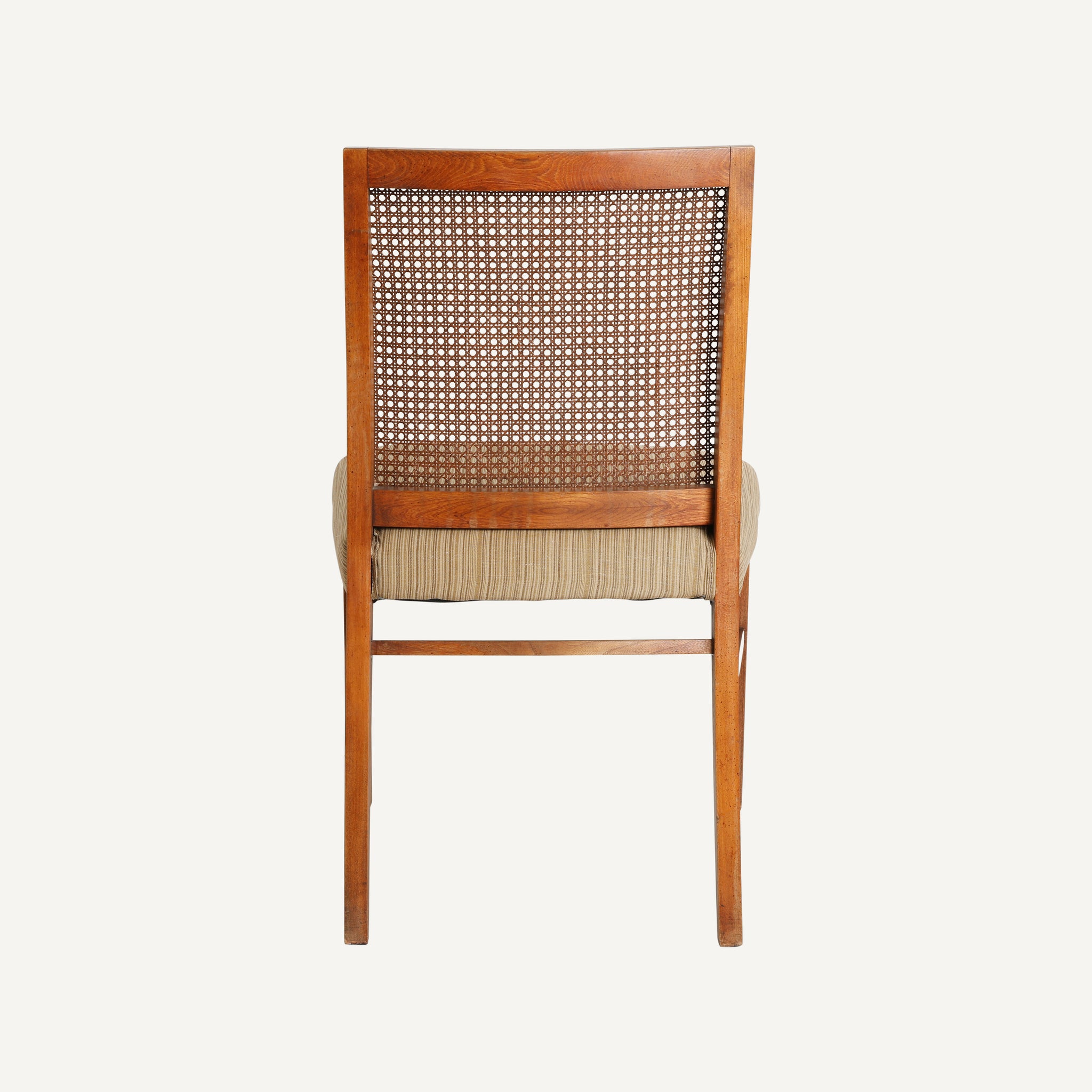 VINTAGE CANED BACK CHAIR