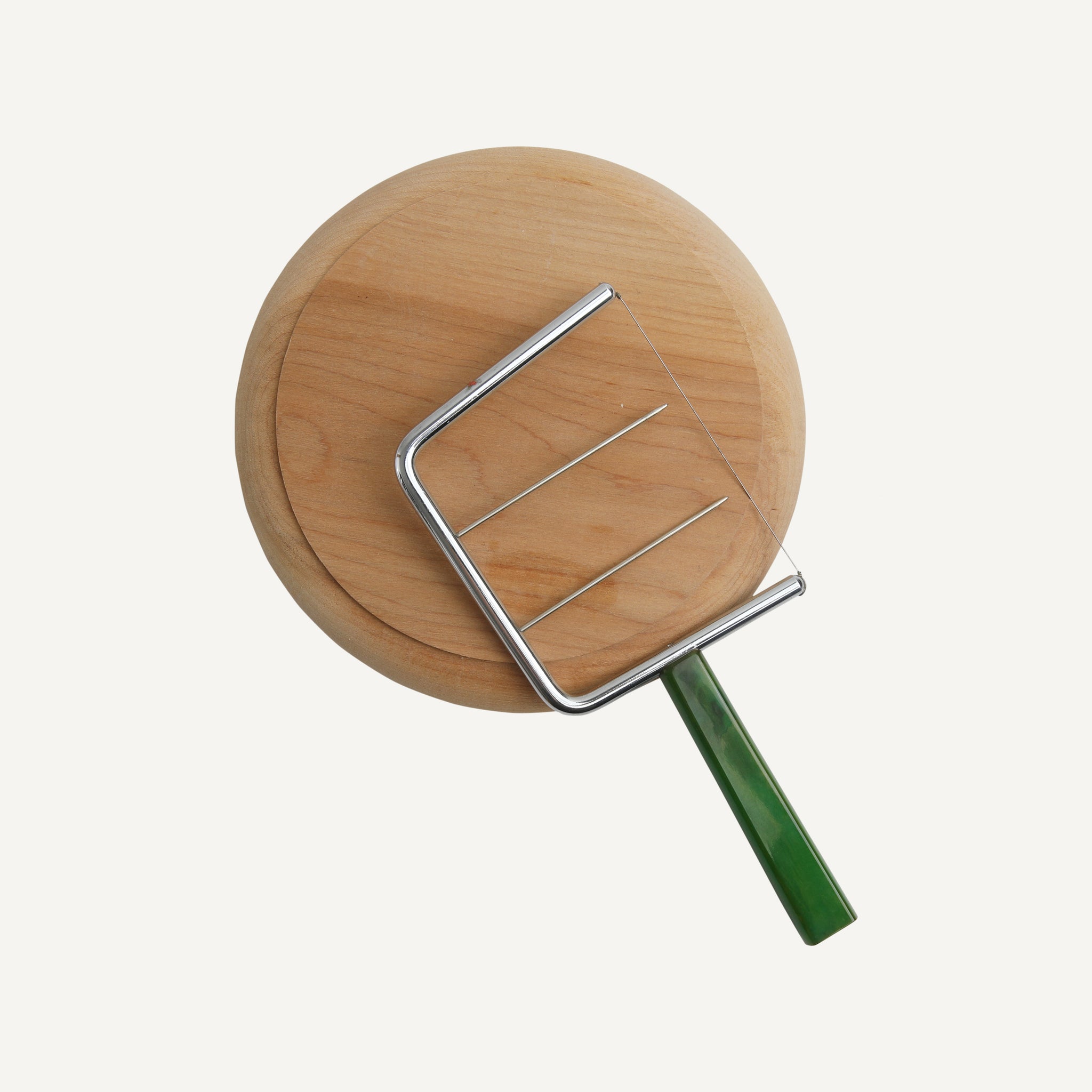 VINTAGE CHEESE BOARD WITH SLICER
