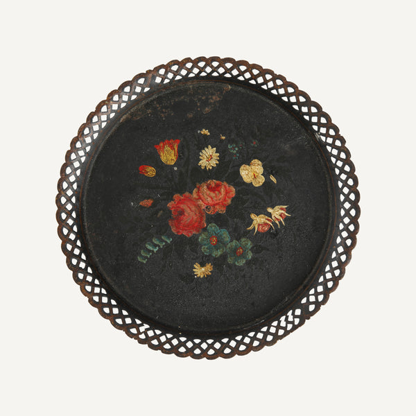 ANTIQUE PETITE TOLE TRAY