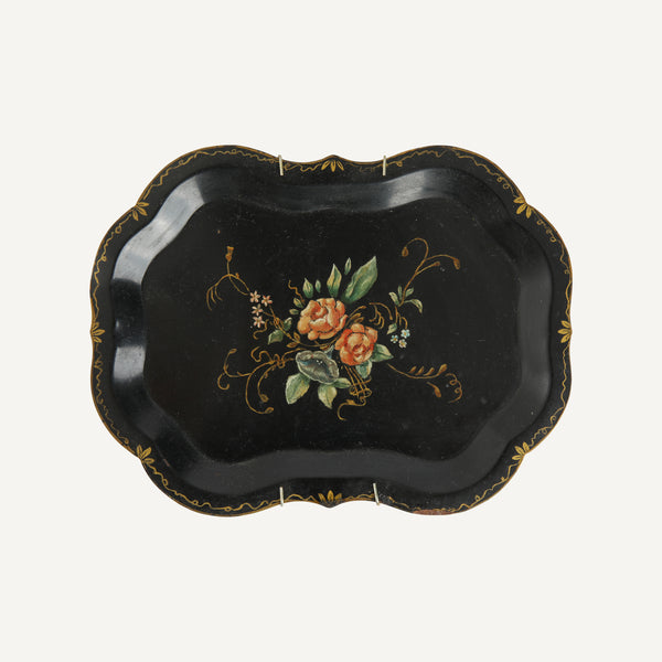ANTIQUE PETITE TOLE TRAY
