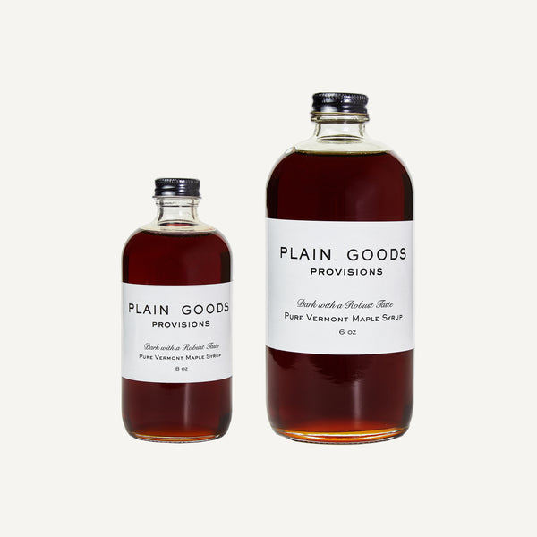 PLAIN GOODS MAPLE SYRUP
