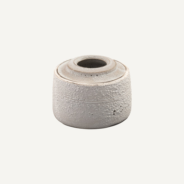 GRANDMONT STREET + PLAIN GOODS TEXTURED LOW VASE