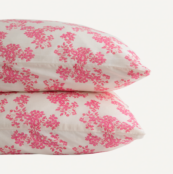 LAYLA HAND BLOCK PRINT PILLOWCASES