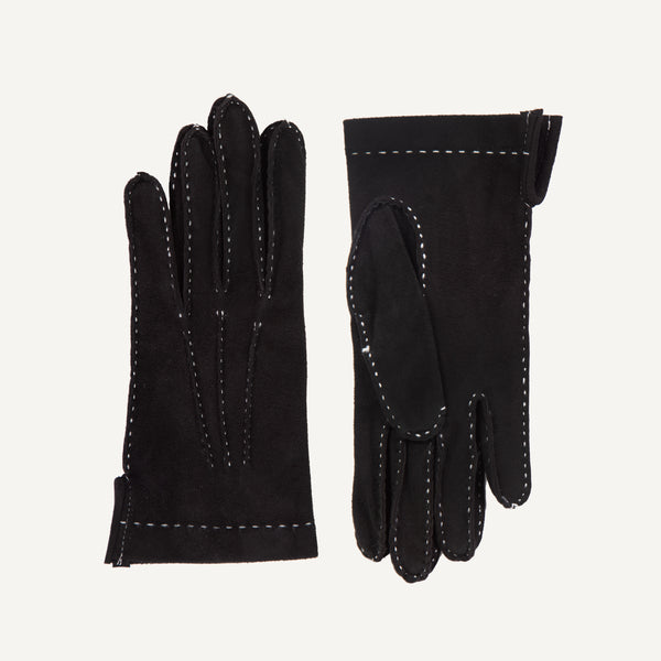 PLAIN GOODS WOMEN'S SUEDE DRIVING GLOVES