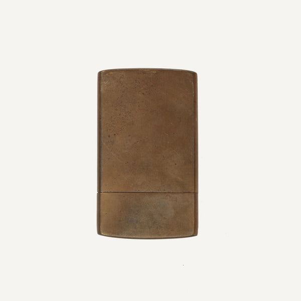 ANTIQUE BRASS CARD CASE