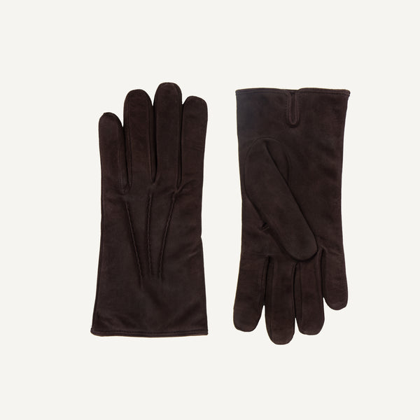 PLAIN GOODS MEN'S SUEDE GLOVES