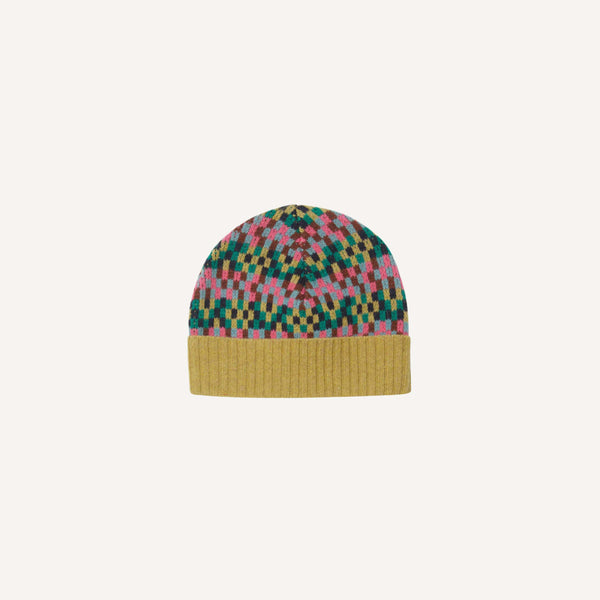 CARAMEL JETER FAIR ISLE HAT