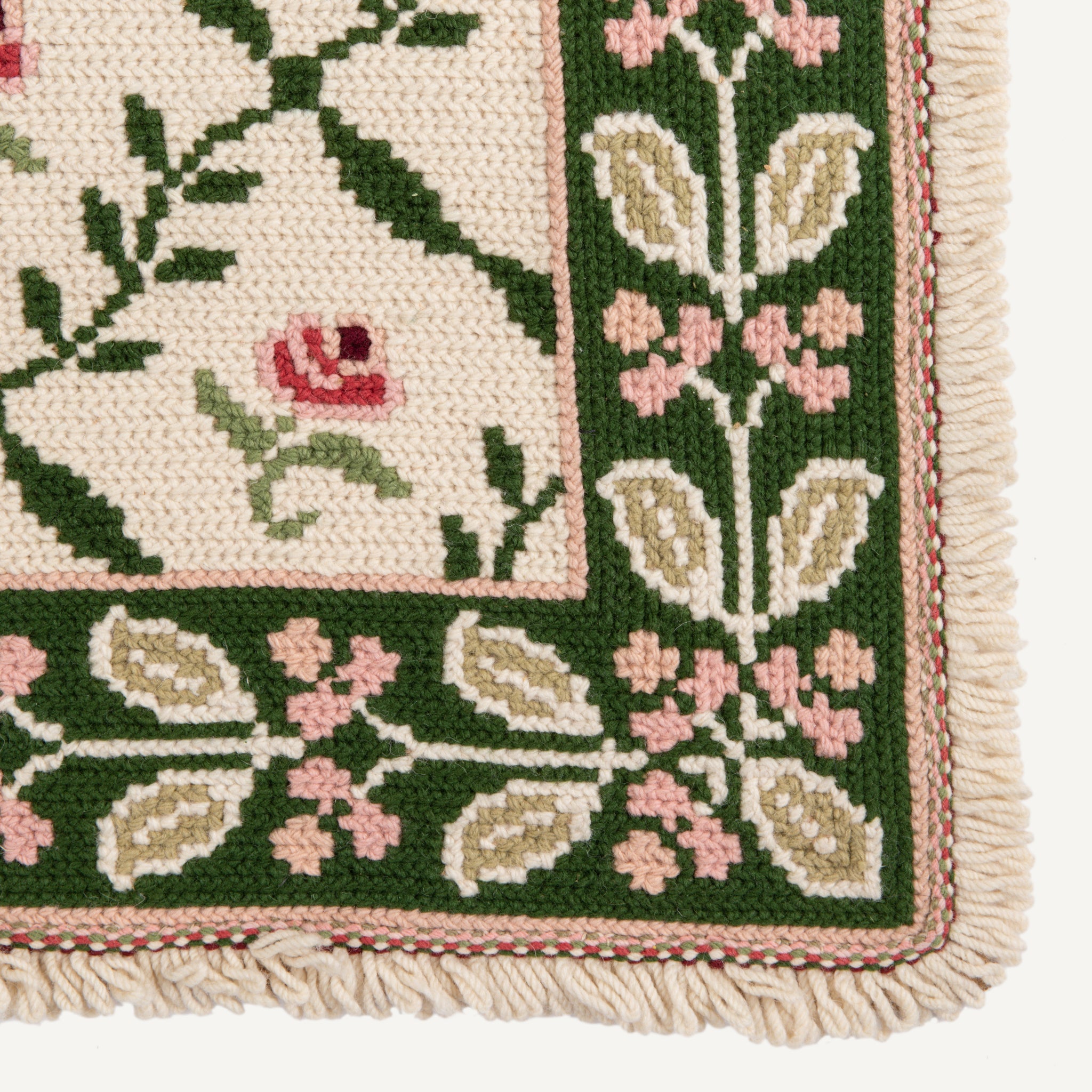 VINTAGE ARRAIOLOS NEEDLEPOINT RUG