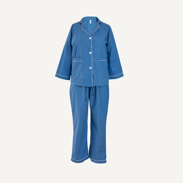 DOMI ORGANIC COTTON AZURE PAJAMA SET