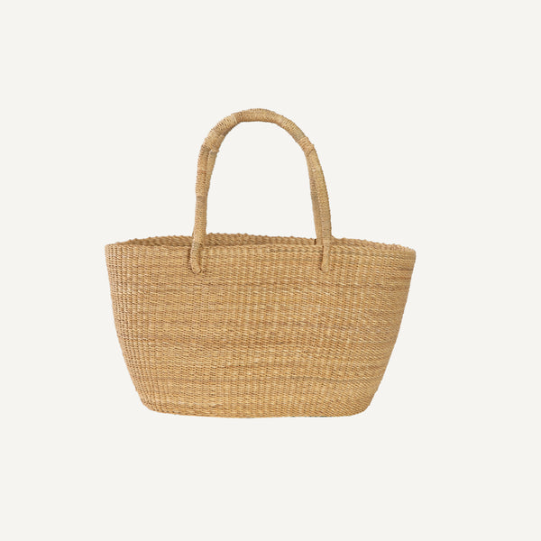 WOVEN GRASS DAY BAG
