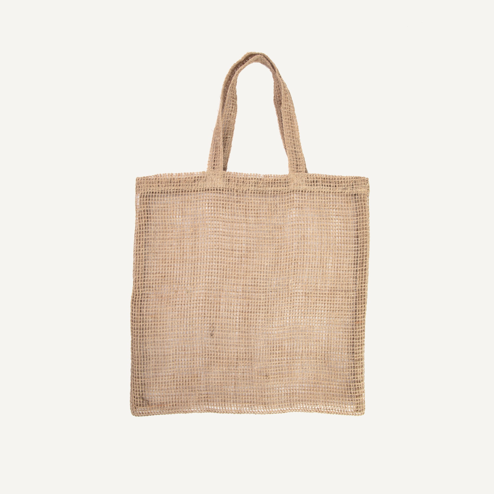 Natural Plain Jute Hessian Shopper Bags for shopping or wedding