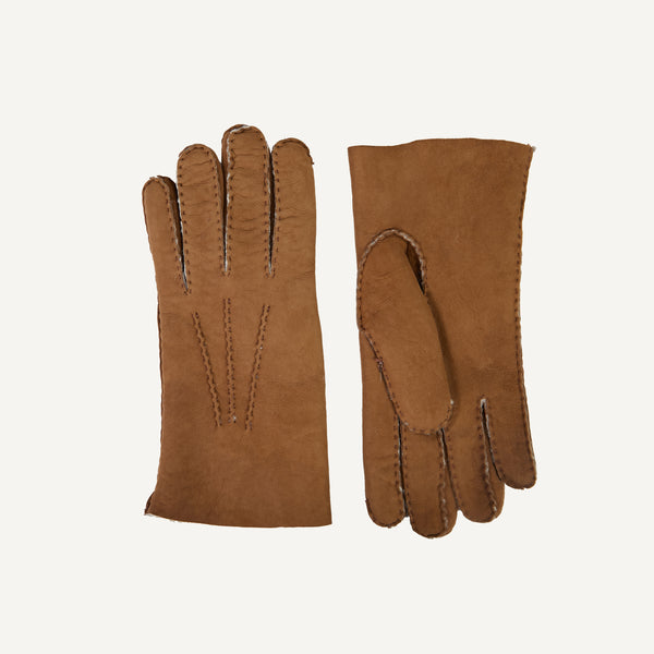 PLAIN GOODS MEN'S SHEARLING GLOVES