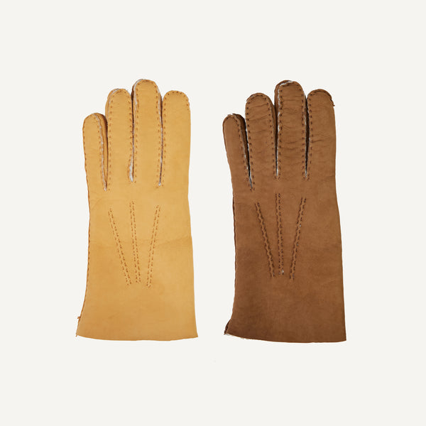 PLAIN GOODS MEN'S SHEARLING GLOVES