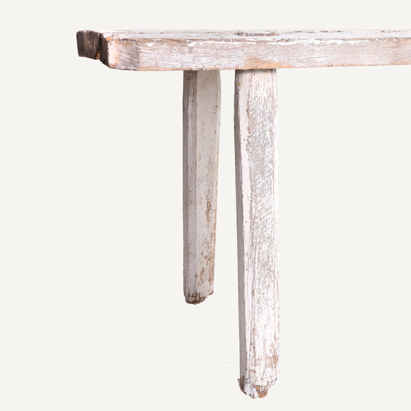 ANTIQUE PAINTED BENCH
