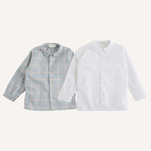 PLAIN GOODS COLLARED SHIRT