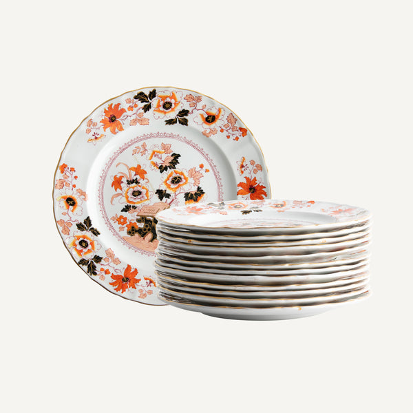 ANTIQUE MASON'S TRANSFERWARE LUNCH PLATES