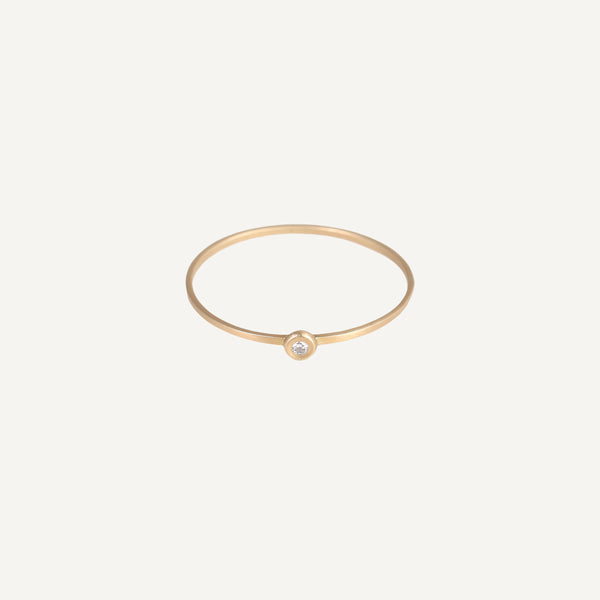 DIAMOND + GOLD RING