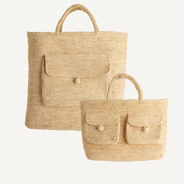 SOPHIE DIGARD RAFFIA SACS
