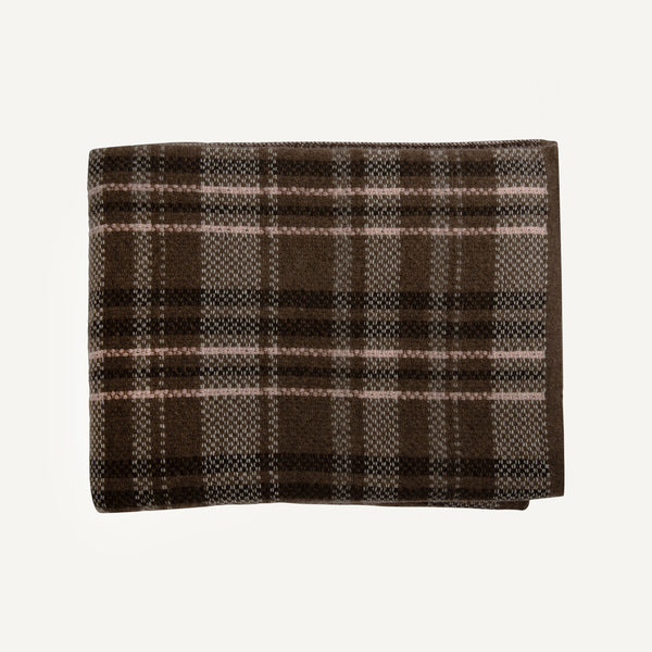 SAVED NEW YORK TARTAN YAK + CASHMERE THROW